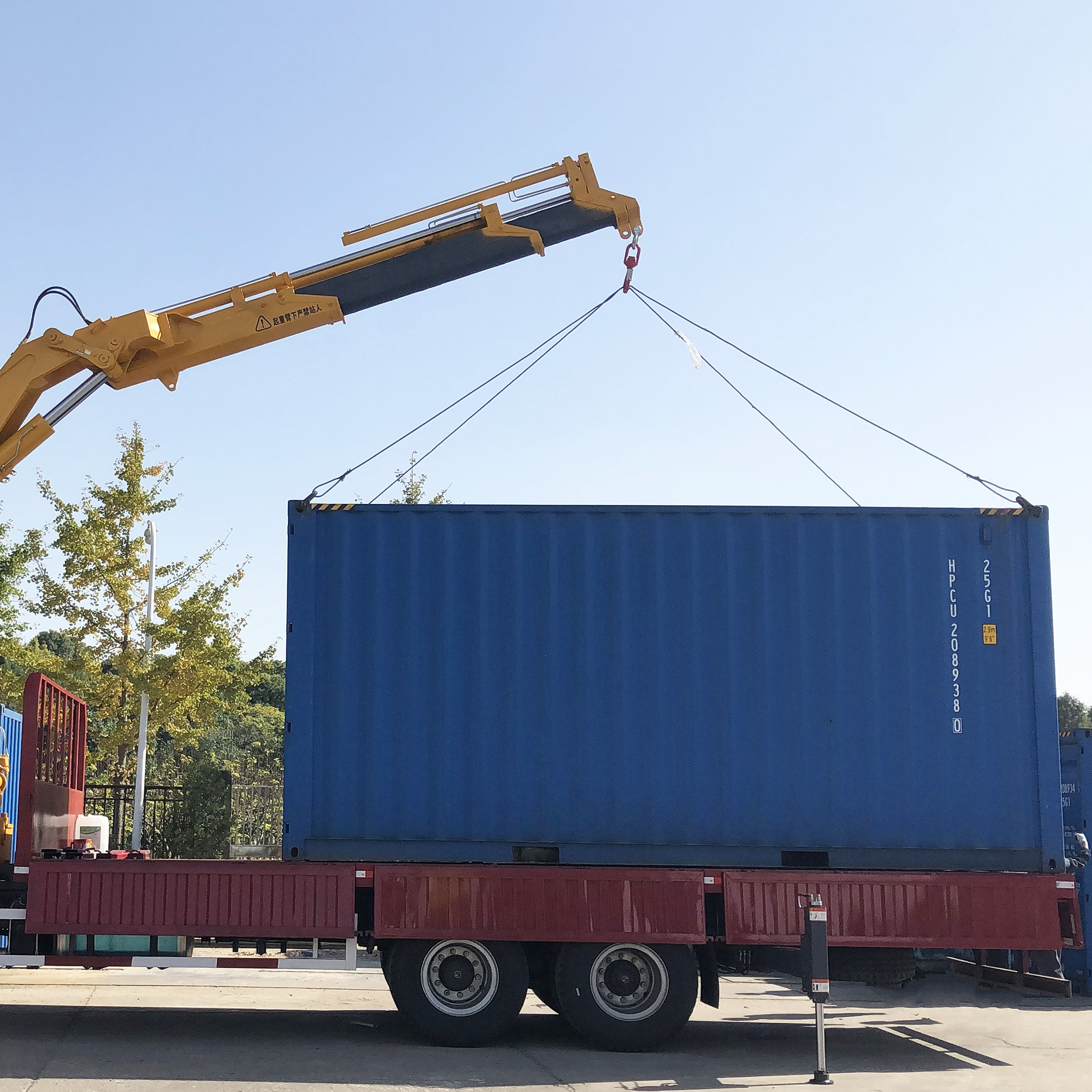 30 ton crane 28 tons rail mounted tower crane 8 section Boom Hydraulic Truck Crane on sale