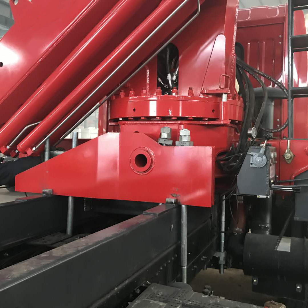 30 ton crane 28 tons rail mounted tower crane 8 section Boom Hydraulic Truck Crane on sale