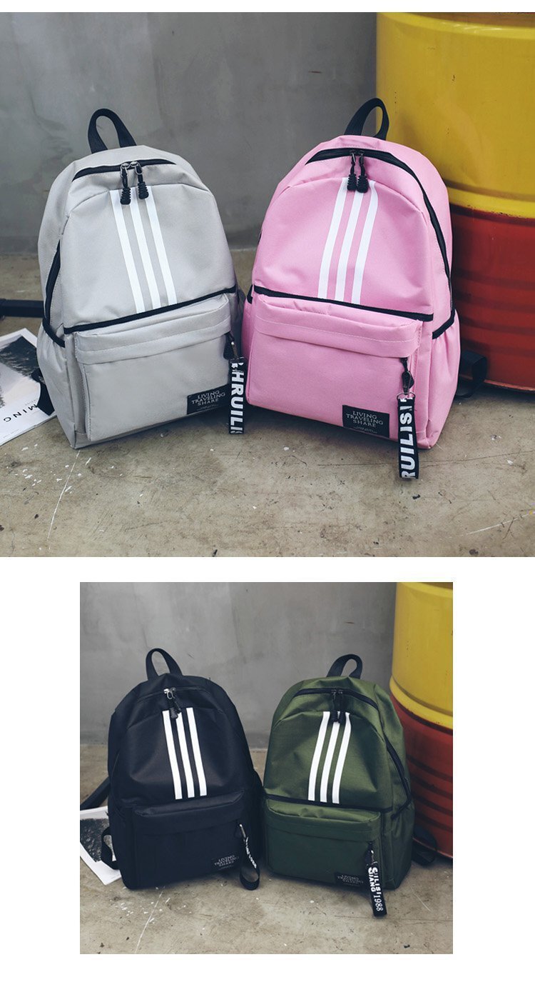 New Backpack Men's Large-capacity Couple Backpack University High School Student Backpack Campus Travel Children's Bags Unisex