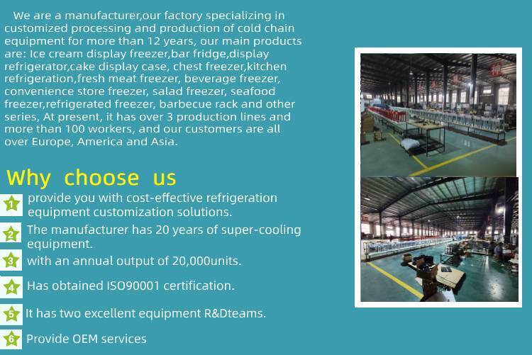 Pepsi beverage refrigerator with Glass door commercial beverage freezer refrigeration equipment