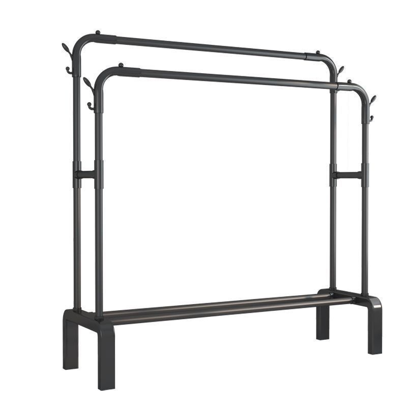 high quality entryways coat rack floor Stand clothes and hanging hat rack Metal shoes hanging bags storage racks with bedroom