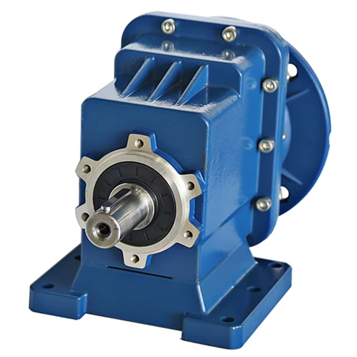 RC Series Speed Reducer Gearbox With Foot Mounting Electric Steer Gear Box Small Differential Gear Box