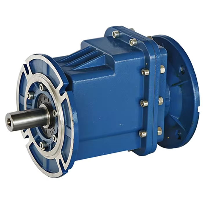 RC Series Speed Reducer Gearbox With Foot Mounting Electric Steer Gear Box Small Differential Gear Box