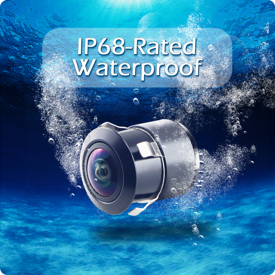 GreenYi AHD 1920x1080P Car Rear View Camera Full HD Night Vision 170° Fisheye Lens Vehicle Reversing Front Cam C301