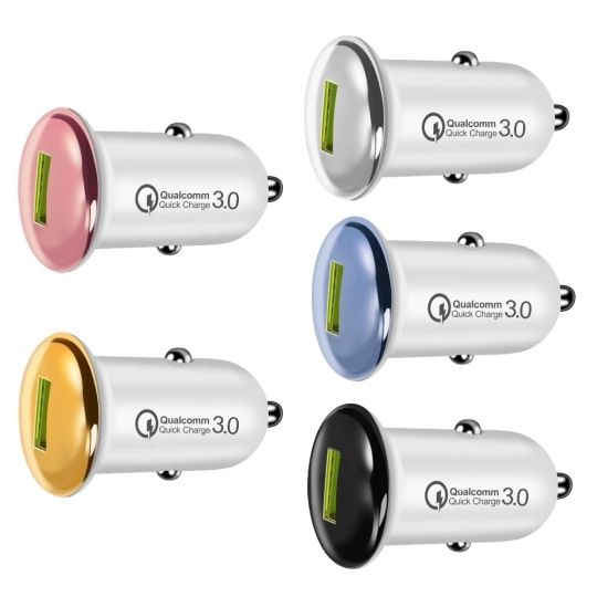 New product ideas 2019 Single USB port car charger QC3.0 fast car adapter with good price-M79