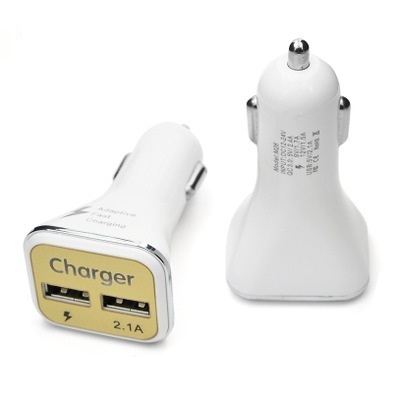 Universal solar cell phone charger 2 USB quick charger magnetic car charger-M26