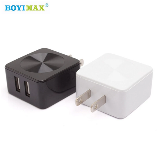 New production 2019 universal adaptor usb travel with 2 usb EU /US plug home charger-CD310