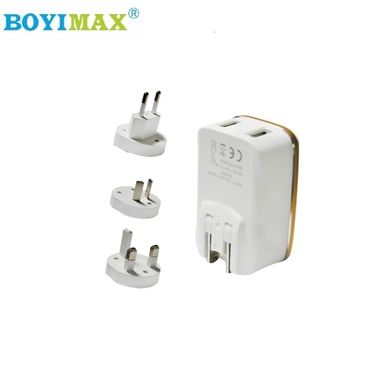 Trending products 2019 new arrivals gold charger plates portable mobile phone charger-BYH10