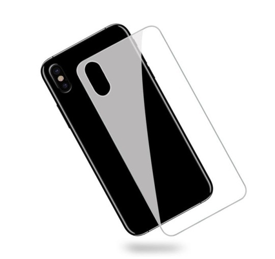 Luxury 2.5D tempered glass front and back screen protector for iphone back glass- BYG2-Back