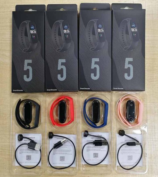 M5 Magnetic Smart watch(Smart bracelet) IP67 Waterproof Sport Watches 115 Plus Smart Watch Colorful BT 4.0 Blood Pressure Heart Rate Fitness Wireless 115 Smart Bracelet