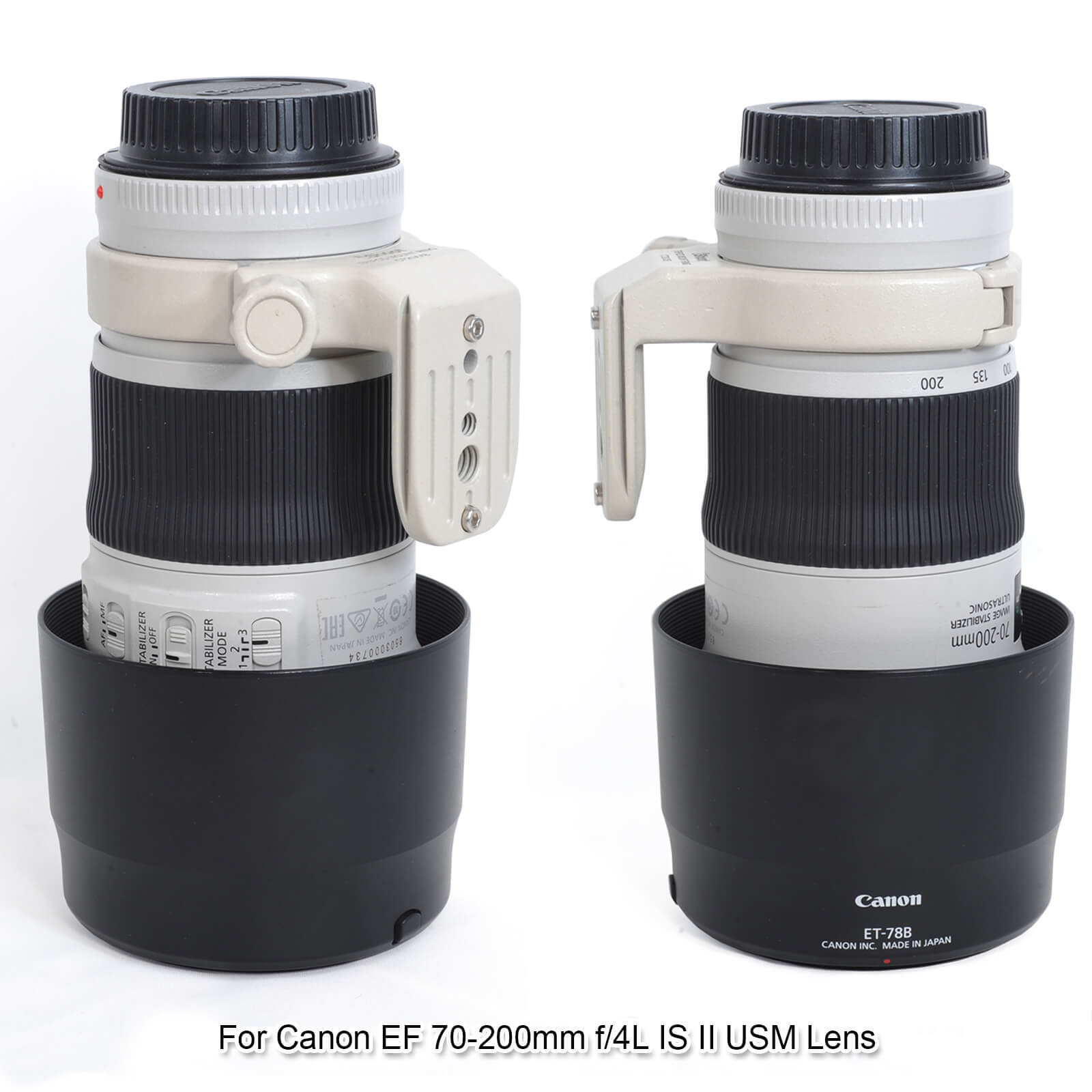Grace variabel blik Lens Collar Tripod Mount Ring for Canon EF 70-200mm f/4L IS II USM
