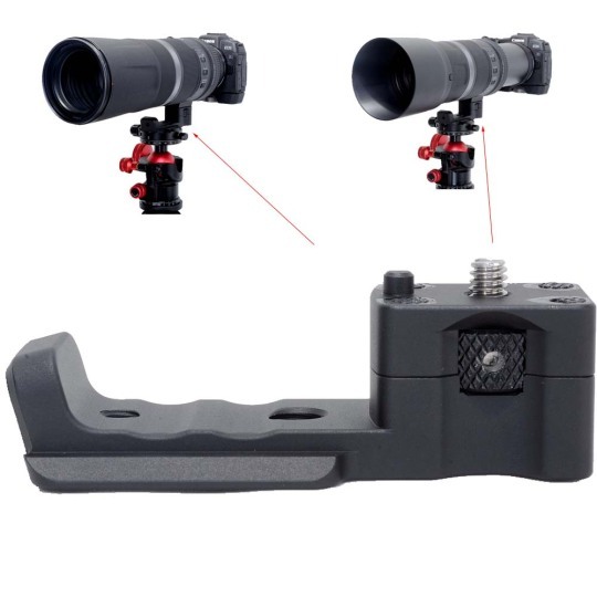 iShoot Tripod Mount Ring Base Lens Collar Replacement Foot for Canon RF 600mm F11 IS STM