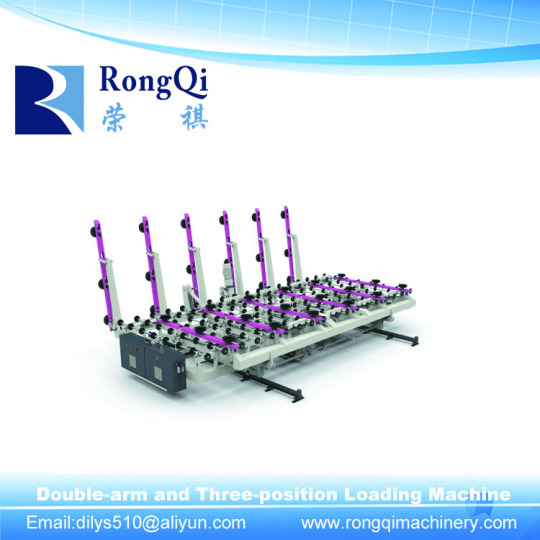 Full-automatic Glass Double-arm and Three Position Glass Loading Machine