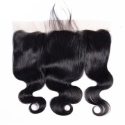 Body Wave Natural Color Brazilian Remy Human Hair Lace Frontal Closure 13X4 13X4LCHA-04