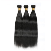 Straight Natural Black Hair Bundle Deals Brazilian Remy Human Hair Weft HAHW-02