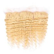 #613 Blonde Deep Wave Remy Human Hair Lace Frontal 13x4 13X4LCHA-29