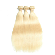 #613 Blonde Straight Hair Bundles Remy Human Hair Weft XTHW-27