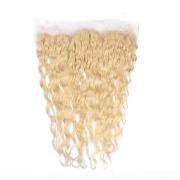 #613 Blonde Water Wave Remy Human Hair Lace Frontal 13x4 13X4LCHA-53