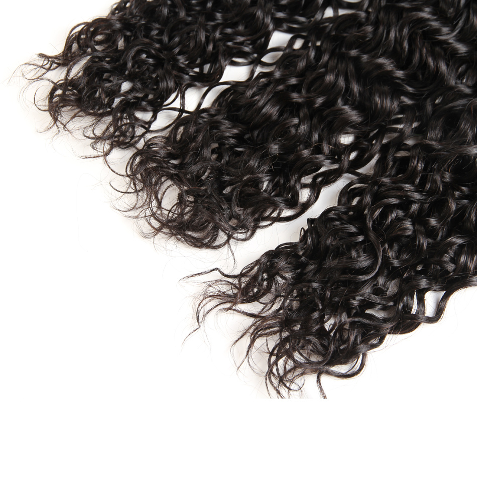 Brazilian Water Wave Weave 3 Pc Hair Bundles Black Brazilian Wet
