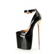 KnowU Men's Platform High Heels Pumps Large size Crossdresser Drag Queen man to woman