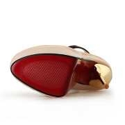 KnowU Men's Platform High Heels Pumps Large size Crossdresser Drag Queen man to woman