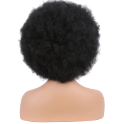 KnowU Curly black short Synthetic Lace Front Wig For Crossdresser Drag Queen transgender fashion hottest
