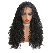 KnowU Curly black long Synthetic Lace Front Wig For Crossdresser Drag Queen transgender fashion hottest