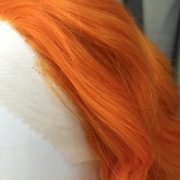 KnowU Curly red short Synthetic Lace Front Wig For Crossdresser Drag Queen transgender fashion hottest