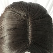 KnowU curly brown long Fashion Hairpieces Lady's Wig Brown-Black Mid-Length Curly Hair Sexy Quee