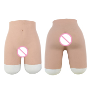 KnowU slicone pants with functional hole realistic shorts anal opening crossdress transgender cosplay