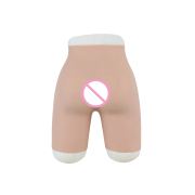 KnowU slicone pants with functional hole realistic shorts anal opening crossdress transgender cosplay