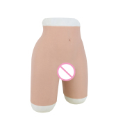 KnowU slicone pants with functional hole realistic shorts anal opening crossdress transgender cosplay