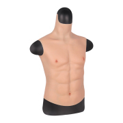 KnowU Siliocne Fake Muscle ftm Breastplate Crossdresser Cosplay Bodysuit Transgender