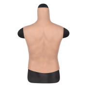 KnowU Siliocne Fake Muscle ftm Breastplate Crossdresser Cosplay Bodysuit Transgender