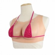 KnowU B/C/D/E/F/G Cup Silicone Breast Forms Breastplates Transgender Fake Boobs