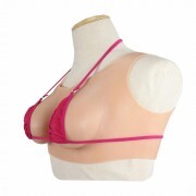 KnowU B/C/D/E/F/G Cup Silicone Breast Forms Breastplates Transgender Fake Boobs