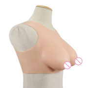 KnowU B/C/D/E/F/G Cup Silicone Breast Forms Breastplates Transgender Fake Boobs