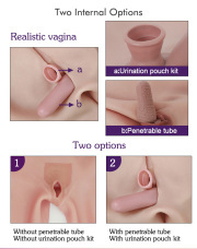 KnowU S Cup Silicone Breast Form Fullbody Giant Breast Fat Buttocks Bodysuit