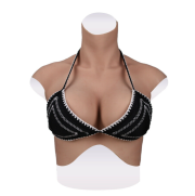 KnowU Oil-free L size H cup silicone breast forms upgraded short boobs crossdresser cosplay breastplate