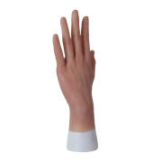 KnowU Silicone Female Gloves Short Hand 1pair Crossdresser Drag Queen