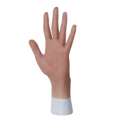 KnowU Silicone Female Gloves Short Hand 1pair Crossdresser Drag Queen