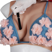 KnowU Upgraded Silicone Breast B/C/D/E/G Cup Skin With Red Blood Silk New Product Cosplay Drag Queen