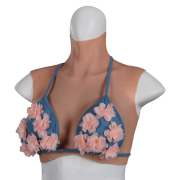 KnowU Upgraded Silicone Breast B/C/D/E/G Cup Skin With Red Blood Silk New Product Cosplay Drag Queen