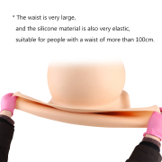 KnowU Oversized Huge Silicone Pregnant Belly Twins Fake Belly Cosplay Transgender