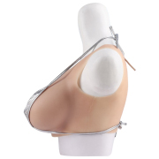 KnowU Silicone Breast Forms C-G Cup Fake Boobs Low Collar Cosplay Drag Queen New Products