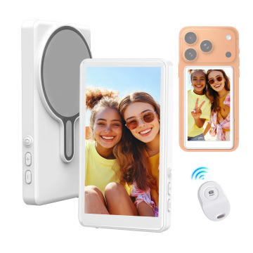 ANDYCINE T1P Wireless Phone Monitor Screen 4K Wireless Recording Real-Time Screen Sharing for iOS and Android Phone