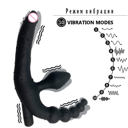 Strapon Dildo Vibrator Sex Toys for Adult Couple Realistic Faloimitator Anal Beads Butt Plug Vibrator For Women Lesbian Sex Shop