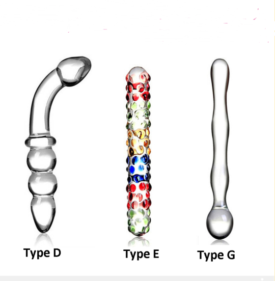 Meselo Heat-resistant Glass Anal Plug Beads