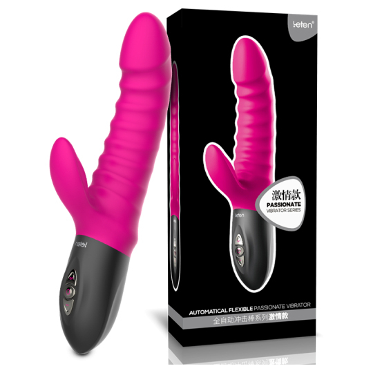 Leten thrusting vibrator with heating function,