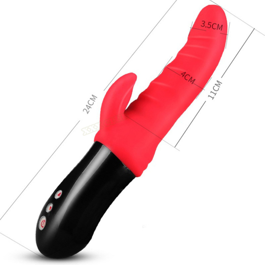 Thierry silicone multi Speed Thrusting Dildo Vibrator